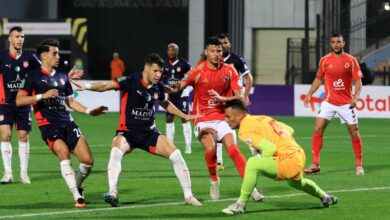 الاهلى يصالح جماهيره بالفوز على شباب بلوزداد بنصف دستة أهداف مقابل هدف