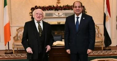 الرئيس السيسي يدعو نظيره الأيرلندى للمشاركة فى افتتاح المتحف المصرى الكبير