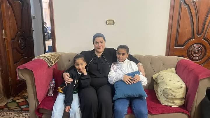 رئيسة المجلس القومي للطفولة تقدم واجب العزاء في ضحايا حادث ديروط