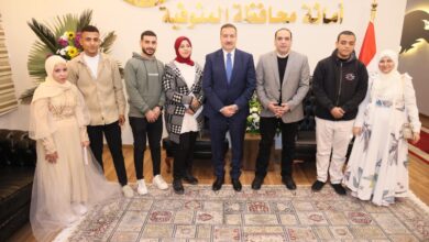 محافظ المنوفيةيشهد غق\ القران