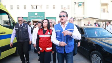 وزير الصحة يتفقد مستشفى العريش العام بمحافظة شمال سيناء