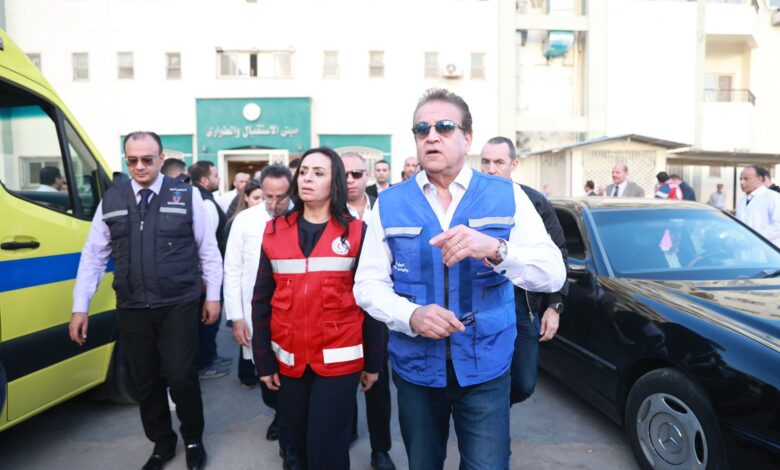وزير الصحة يتفقد مستشفى العريش العام بمحافظة شمال سيناء