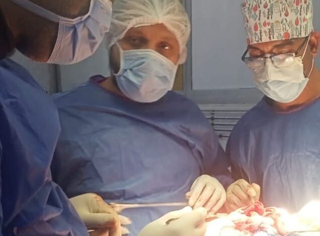 مستشفى بلبيس المركزى ينجح في إجراء عملية جراحية دقيقة بالمخ لطفل ١١ عام