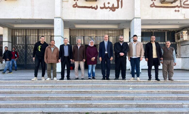 نائب رئيس جامعة الزقازيق يتفقد سيرالامتحانات بكليتى الحقوق والهندسة