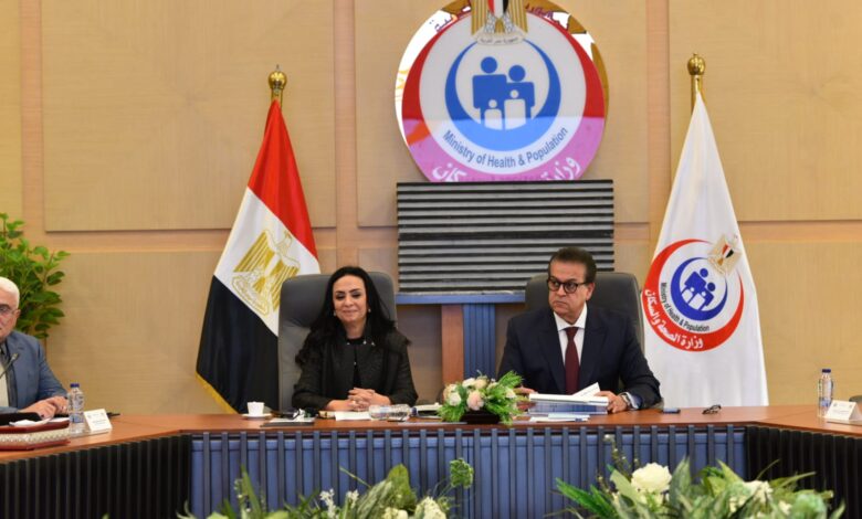 وزيرا الصحة والتضامن و الأمم المتحدة تعاون مشترك في تعزيز رأس المال البشري