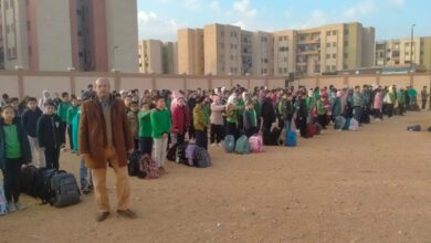 'وكيل مديرية التعليم بالشرقية يفاجئ مدرستين بالعاشر