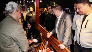 محافظ المنوفية يفتتح أعمال تطوير وتجميل قطاع ثالث جديد بكورنيش شبين الكوم