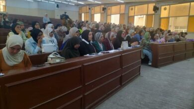 ندوة كلية التربية للطفولة بجامعة الزقازيق:دور الوعى فى تعزيز الأمن القومى