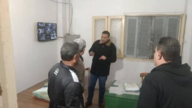 فى الفترة المسائية :متابعة ميدانية لمقر ديوان الوحدة المحلية بشبراباص فى شبين الكوم