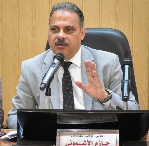 إزالة 7 حالات تعدي بالبناء بالشرقية