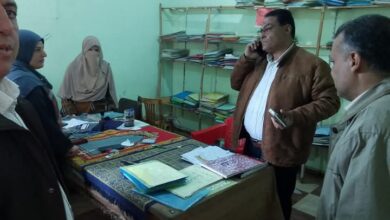 رئيس مركز و مدينة تلا يتابع عدد من الإدارات خلال جولاته الميدانية