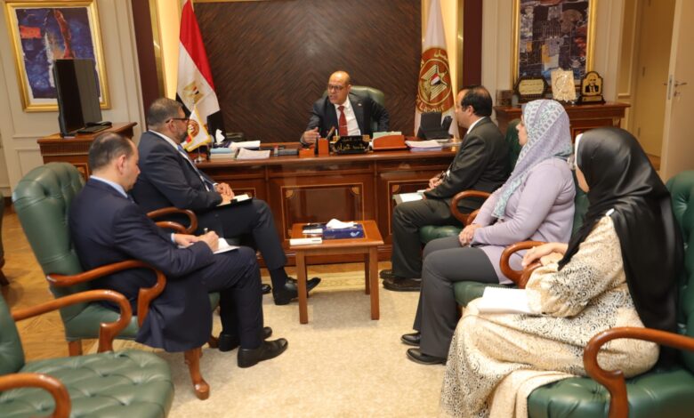 وزير العمل يلتقي الرئيس التنفيذي للأكاديمية الوطنية للعلوم والمهارات الالمانية