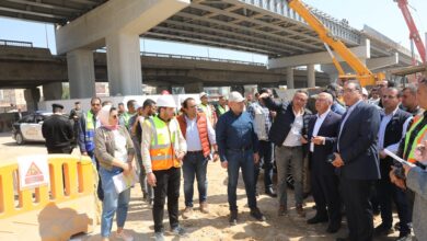 وزير والنقل يتفقد مواقع العمل بمشروع الخط الأول من شبكة القطار الكهربائي السريع