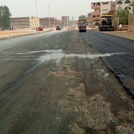 محافظ الشرقية يتابع أعمال الرصف والتطوير بالمحافظة