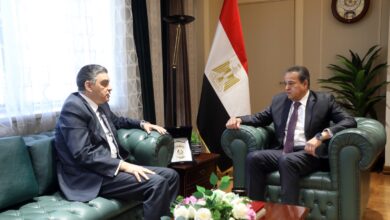 وزير الصحة يبحث مع رئيس الهيئة المصرية للشراء الموحد مستجدات إنشاء مراكز تدريب