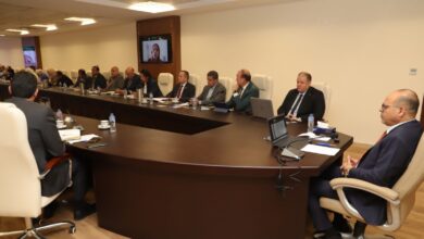 إفتتح وزير العمل محمد جبران ، اليوم الخميس ،بمقر الوزارة بالعاصمة الإدارية الجديدة ،ورشة عمل لمناقشة مشروع الملف الوطنى للسلامة
