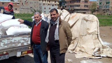 ضبط 3 طن ملح طعام مجهولة lلمصدر بديرب نجم