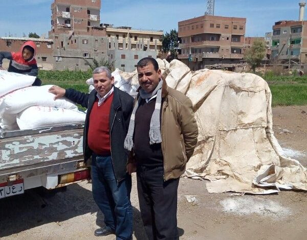 ضبط 3 طن ملح طعام مجهولة lلمصدر بديرب نجم
