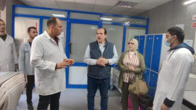 نائب وزير الصحة يتفقد عددا من المستشفيات بمحافظة الإسكندرية