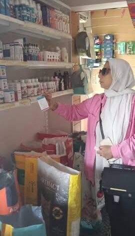 الخدمات البيطرية في ابريل:١٦٠ قافلة بيطرية مجانية والرقابة على أسواق اللحوم