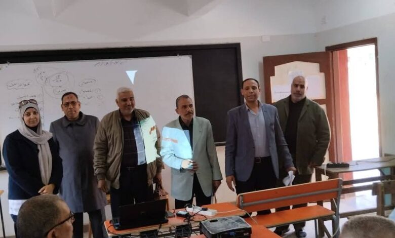 بدء تدريبات الترقي لمعلمين منطقة إدارة فاقوس الازهرية