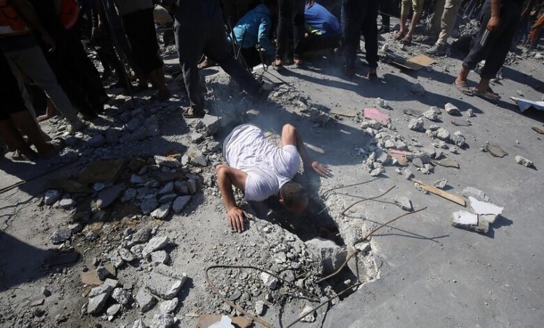 الصحة العالمية :حصيلة صادمة لجثامين الفلسطينيين القتلى تحت أنقاض غزة