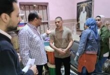 ضبط 500 كجم من الأسماك واللحوم مجهولة المصدر بمراكز  كفرالشيخ