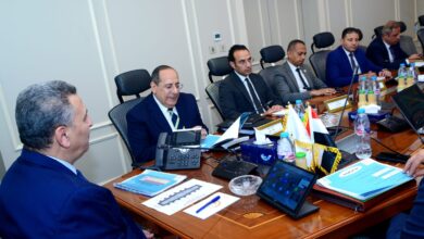 نائب وزير التموين يجتمع مع "فيرنبرو جلوبال للاستثمار" وشركة GRG والشركة القابضة للصناعات الغذائية