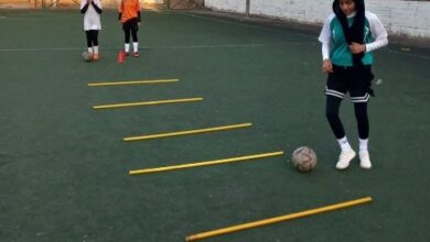 تنفيذ فعاليات تدريب عضوات المشروع القومي للكرة النسائية بالشرقية