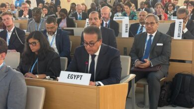 في كلمة وزير الصحة إلتزام دول إقليم شرق المتوسط نحو عالم أكثر أماناً صحياً