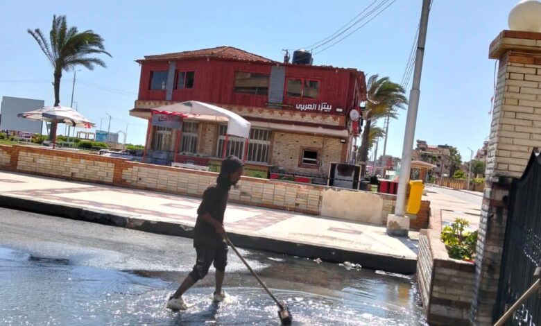 محافظ كفرالشيخ يتابع جهود كسح مياة الأمطار ومواجهة تداعيات التغيرات المناخية