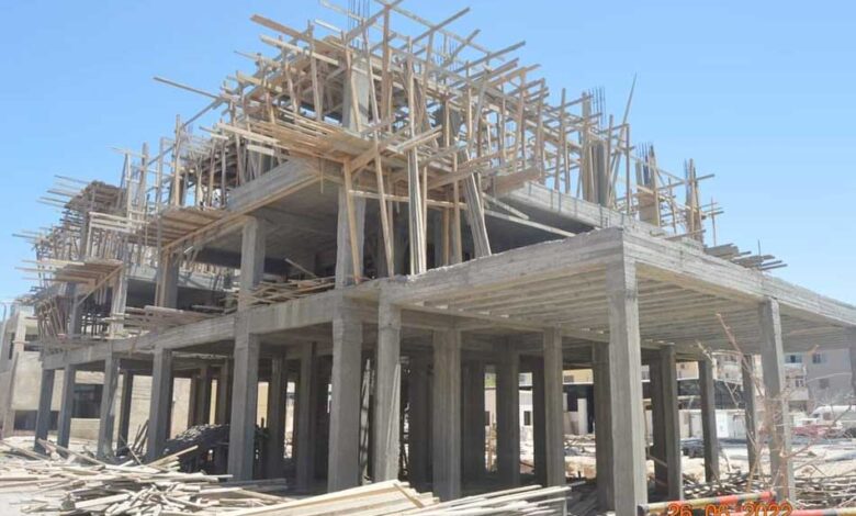 إنشاء 112 وحدة سكنية كاملة التشطيب بالغردقة