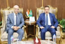  محافظ المنوفية يلتقى رئيس الجامعة لتعزيز أوجه التعاون المشترك