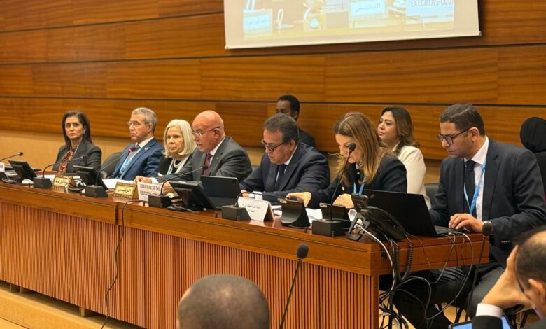 وزير الصحة يؤكد على دعم مصر الكامل والمتواصل للشعب الفلسطيني