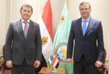 وزير الزراعة يبحث مع سفير اوزبكستان بالقاهرة تعزيز أوجه التعاون في المجال الزراعي