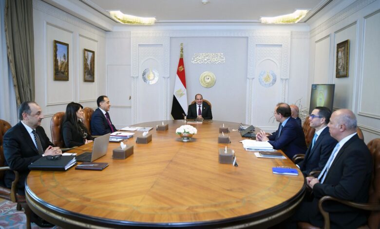 الرئيس السيسي يستعرض الفرص الاستثمارية في شركات قطاع الأعمال والجهود المبذولة لتحقيق الإصلاح الشامل للشركات