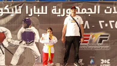 محافظ كفرالشيخ يهنئ أبطال الباراتايكوندو بالمحافظة لحصدهم 5 ميداليات