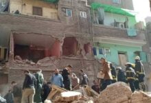 انتشال جسدي طفل ووالدته من أسفل ركام عقارات حدائق القبة المُنهارة