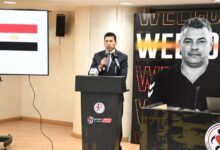 وزير الرياضة يشهد المؤتمر الصحفي لتقديم الإسباني خافيير باسكوال مديرًا فنيًا لمنتخب مصر لكرة اليد