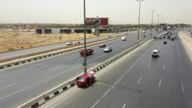 النقل لقائدى المركبات :عدم استخدام الحارة المخصصة لمسار الاتوبيس الترددي