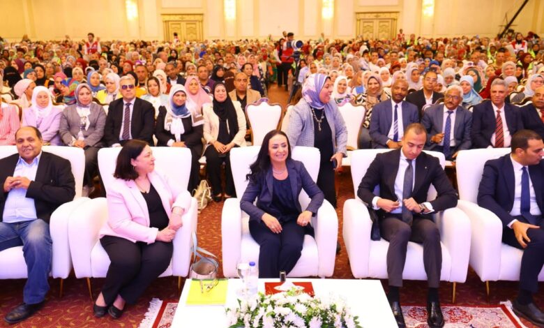 وزيرة التضامن تشهد ختام البرنامج التدريبي على أعمال المسح الوطني الشامل للحضانات
