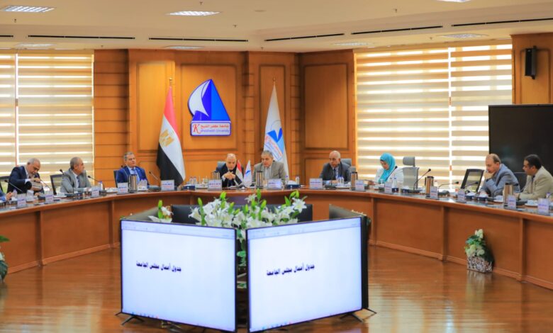 مجلس جامعة كفر الشيخ يوافق على الخطة الخمسية الاستراتيجية للجامعة 2025 ــ 2030