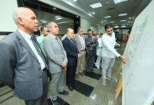 محافظ كفرالشيخ يتفقد المدينة الطبية الجامعية