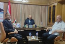 رئيس حزب الأحرار الإشتراكيين يزور مقر حزب حقوق الانسان والمواطنه