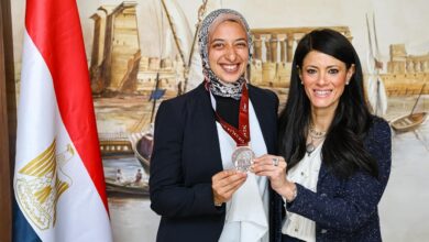 وزيرة التخطيط والتنمية الاقتصادية والتعاون الدولي تُشارك في الاحتفال بـ «اليوم الأولمبي»