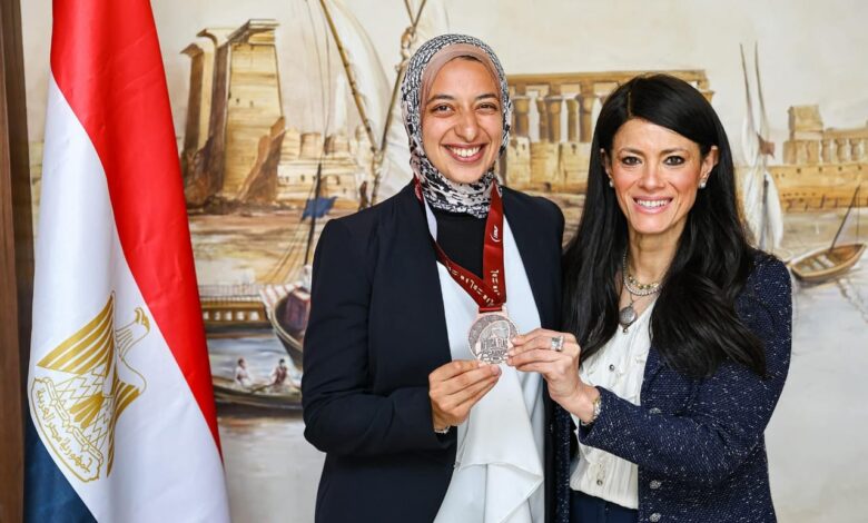 وزيرة التخطيط والتنمية الاقتصادية والتعاون الدولي تُشارك في الاحتفال بـ «اليوم الأولمبي»