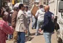 استمرار الحملات اليومية لرفع الإشغالات بشوارع الشرقية