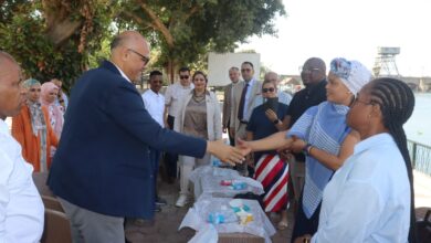 محافظ القليوبية يستقبل وفد نقابات جنوب أفريقيا (ساسبو) لتعزيز السياحة بالقناطر الخيرية