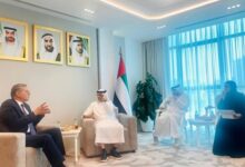 وزير البترول يعقد اجتماعًا مع وزير الطاقة والبنيه التحية الإماراتي بإمارة ابوظبي