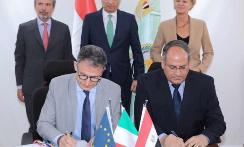 وزير الزراعة: بروتوكول تعاون لتعزيز إنتاج المحاصيل بين مركز البحوث والوكالة الإيطالية